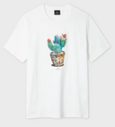 Paul Smith Mens Reg Fit T Shirt Cactus