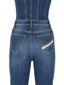 Elisabetta Franchi Tuta Donna Jeans