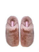 La Rose Furry Indoor Slippers