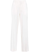 Parosh Lillie Pressed Crease Wide Leg Pants