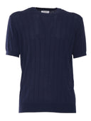 Kangra Cashmere Girocollo M Manica Costa Piatta