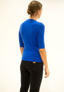 La Rose La Rose Maglia 3/4 Cashmere Bluette
