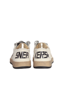 Golden Goose Sneakers Ballstar Nappa Upper Laminated Star And Heel White/Gold