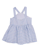 Monnalisa Top Righe Riga Lino Visco
