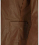 Myskin Brown Basic Single Breasted Blazer