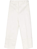 Thom Browne Pressed Crease Tapered Trousers