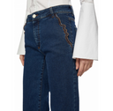 Vivetta Jeans Normaal Con Ricamo Visi Profilo