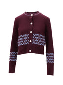 Bb Wallace cardigan med rund hals