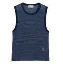Ami Debardeur Raye Classic Fit Avec Patch Ami De Coeur