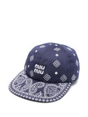 Miu Miu Cappelli Drill St.Bandana