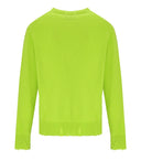 Amaránto Acid Green Crewneck Jumper