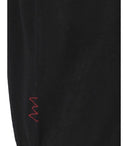 Amaránto Black Linen Poloshirt