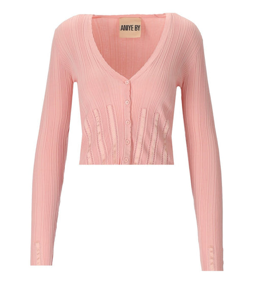 Aniye Brigitte Pink Cardigan