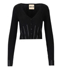 Aniye By Brigitte Black Cardigan