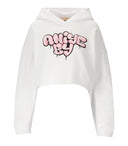 Aniye By Edna White Crop Hoodie