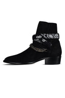 Amiri Boots Bandana Buckle
