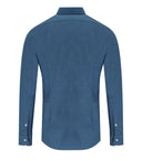 Camicia dell'effetto in denim blu di archivio