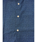 Camicia dell'effetto in denim blu di archivio