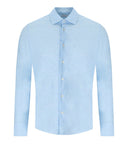 Archivium Light Blue Linen Effect Shirt