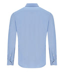 Archivium Light Blue Oxford Effect Shirt