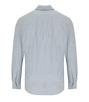Camicia oxford bianca e blu di archivio