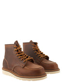 Roter Flügel klassischer MOC raues und hartes Lederstiefel