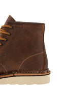 Roter Flügel klassischer MOC raues und hartes Lederstiefel