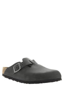 Birkenstock Boston Sabot de cuero engrasado