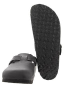 Birkenstock Boston Sabot de cuero engrasado