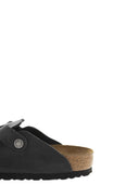 Birkenstock Boston Sabot de cuero engrasado