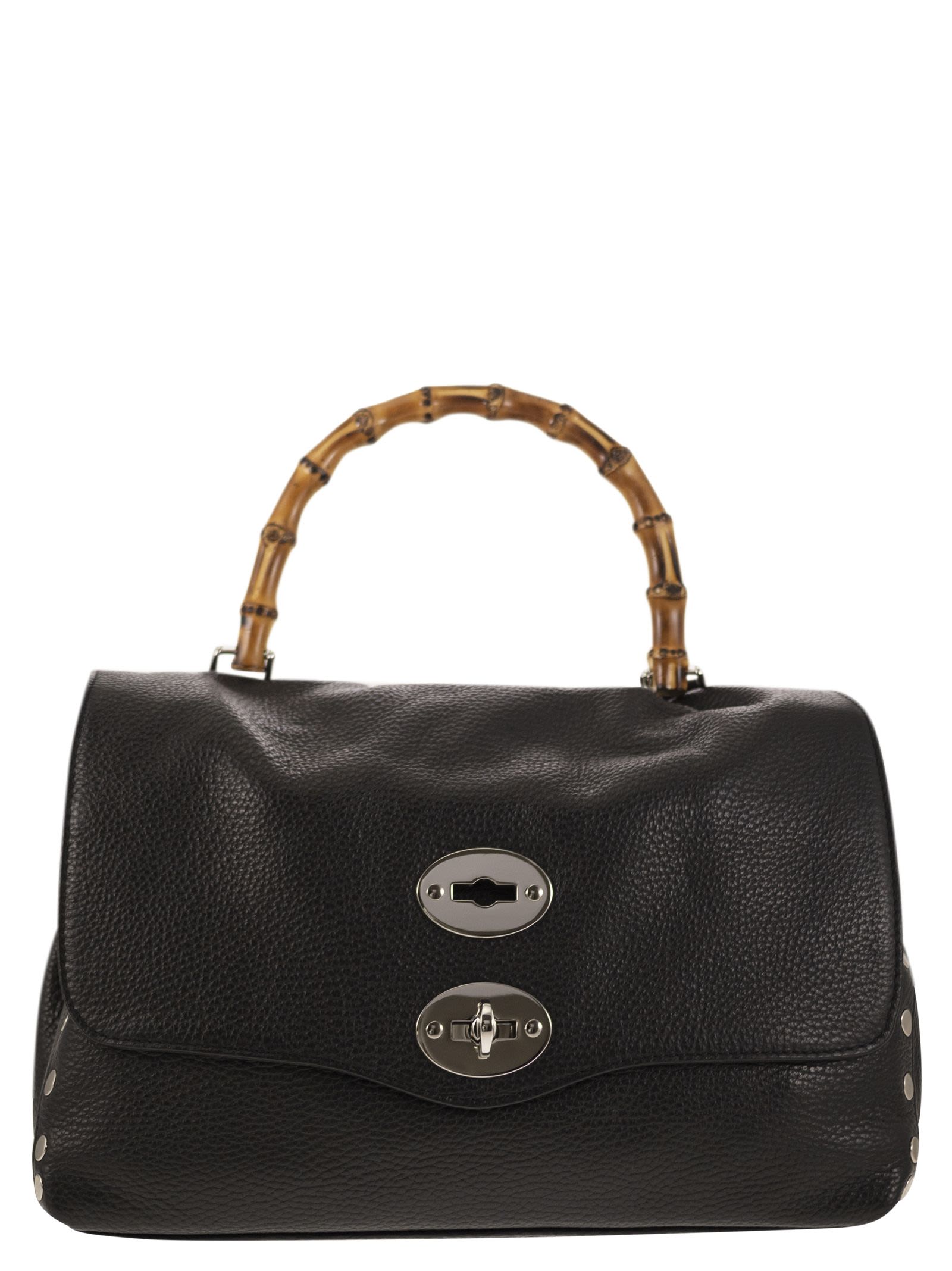 ZANELLATO POSTINA - Daily S bag with bamboo handle