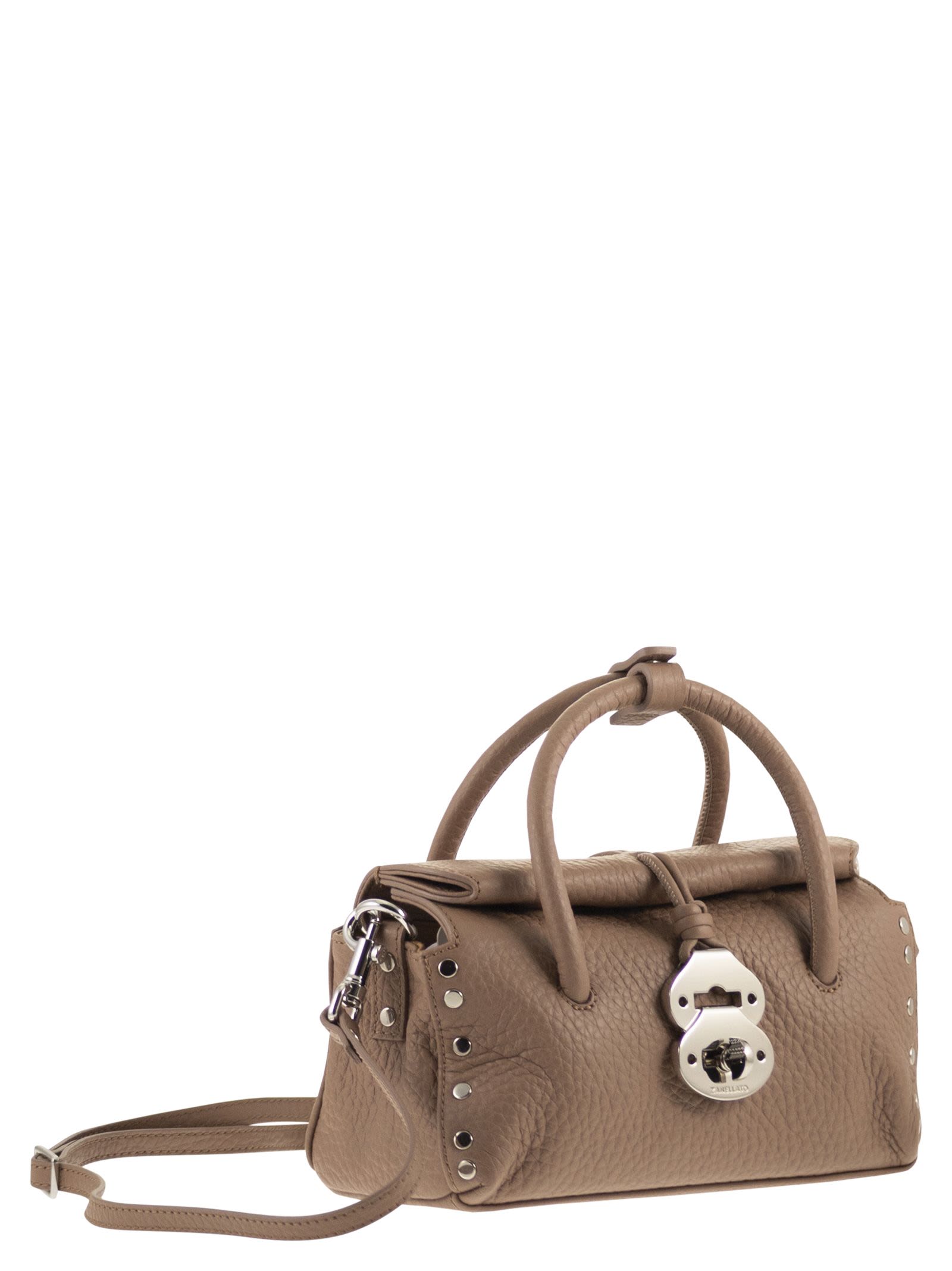 Zanellato Dotta Sac En Cuir Grainé Bébé