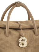Zanellato Dotta Ayers S Print Leather Bag