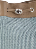 Zanellato Monda' Straw Fabric Bag S