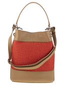Zanellato Monda' Straw Fabric Bag S