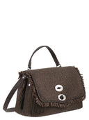 Zanellato Postina Vimini Handbag With Fringes S