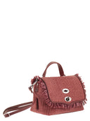 Zanellato Postina Vimini Handbag With Fringes Baby