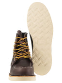 Red Wing Classic Moc Leather Boot With Laces