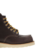 Red Wing Classic Moc Leather Boot With Laces