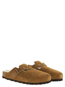 Birkenstock Boston Sabot With Fur Lining