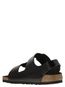 Birkenstock milano grosse sandale en cuir de boucle