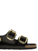 Birkenstock milano grosse sandale en cuir de boucle