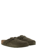 Birkenstock Boston Suede Sabot