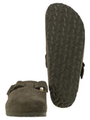Birkenstock Boston Suede Sabot