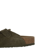 Birkenstock Boston Suede Sabot
