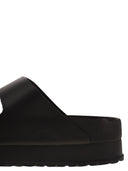 Birkenstock Arizona Platform Slipper With Leather Buckles