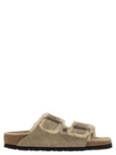Birkenstock Arizona Wildleder Lammfell Slipper