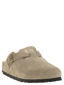 Birkenstock Boston Sabot With Fur Lining