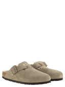 Birkenstock Boston Sabot With Fur Lining