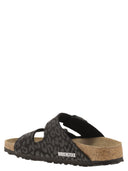 Birkenstock Arizona Leo Sandal With Buckles And Animal Print